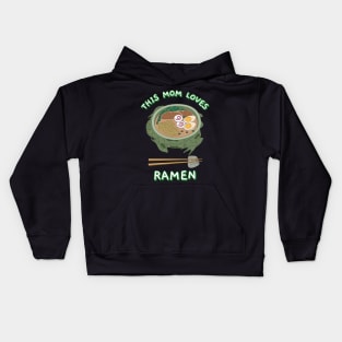 This Mom Loves Ramen Kids Hoodie